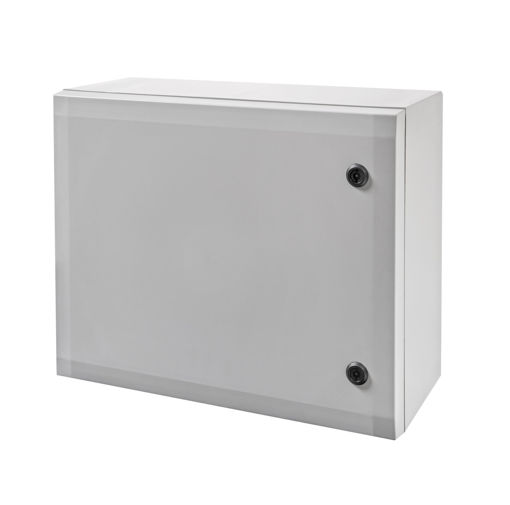 Picture of Cabinet, PC - Grey cover, 2-point locking, hinges