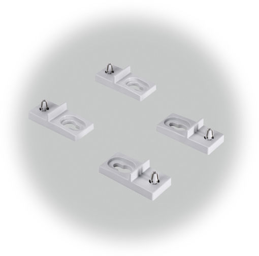 Picture of Plastic Wall mounting lugs set