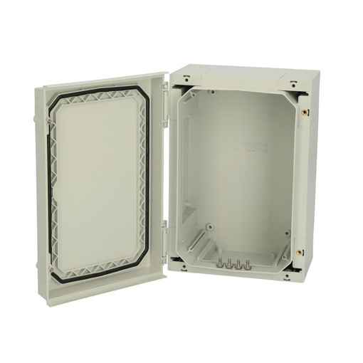 Picture of Hinged ABS enclosure with grey cover