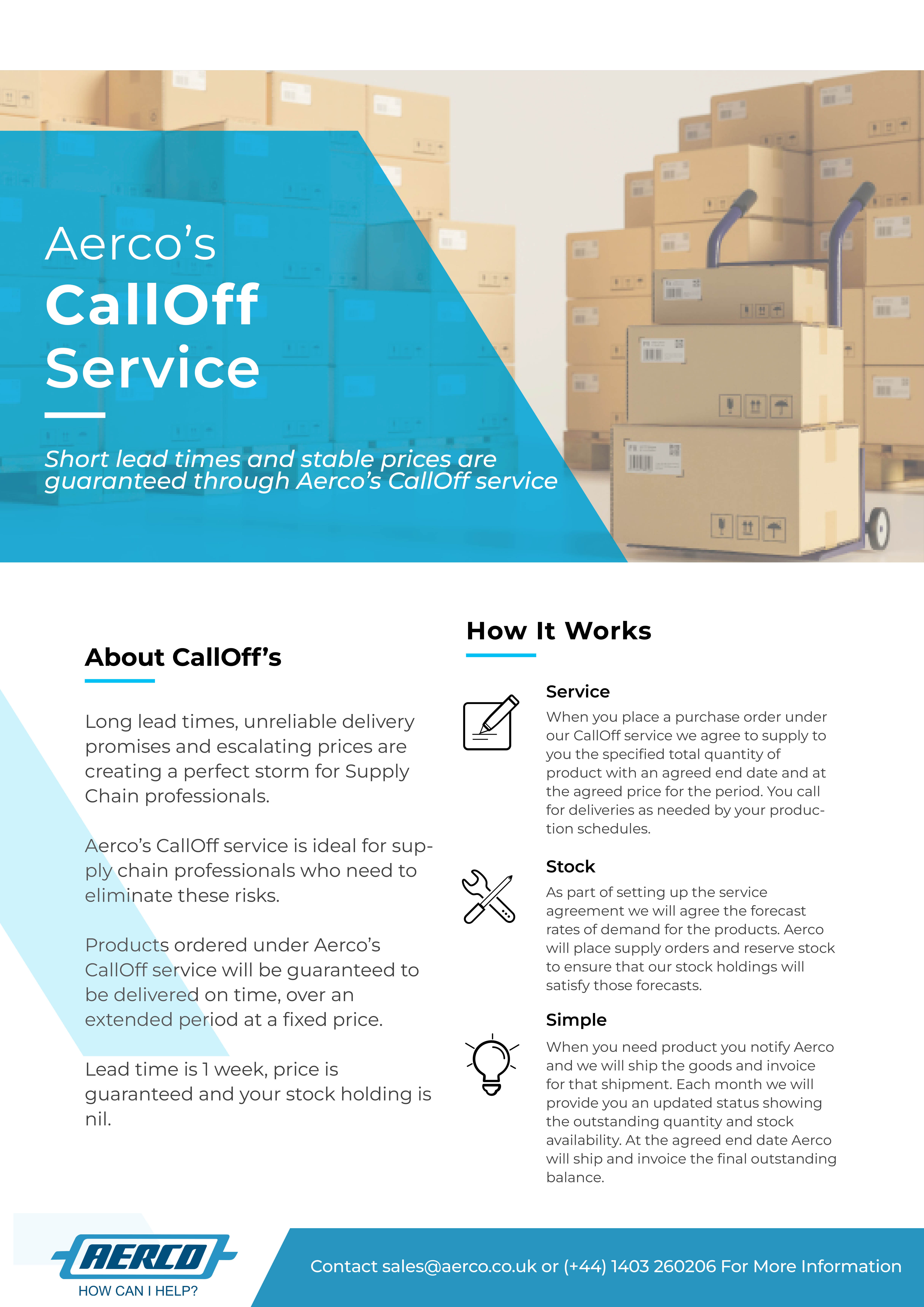 AERCO CallOff Service | Aerco