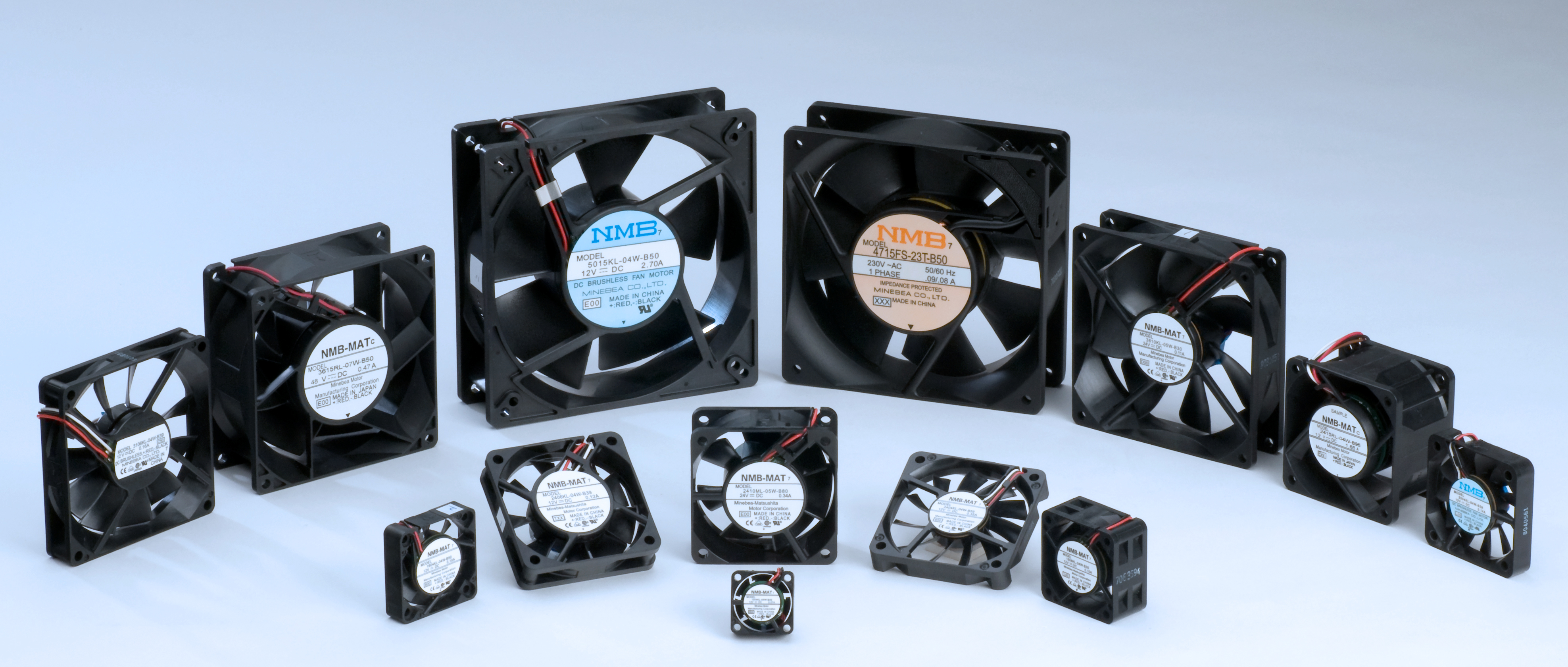 NMB DC Axial Fans